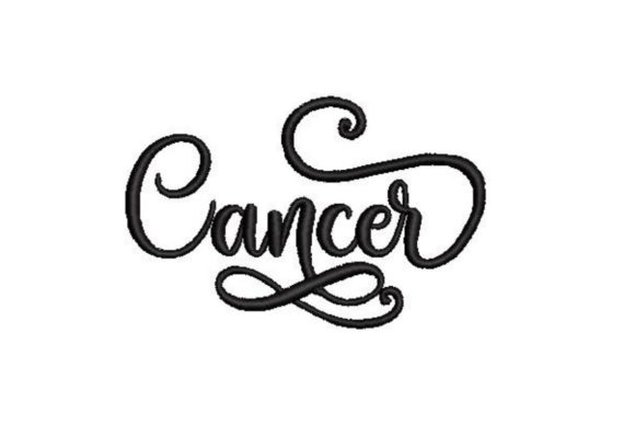 Cancer: A Soft, Meaningful Embroidery Design for Personalized Gifts
