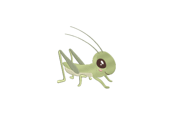 Grasshopper: A Seasonal Stitch with Surprising Holiday Charm