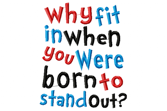 Why Fit: A Thoughtful Embroidery Design for Meaningful Gifts